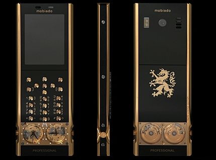 Золотой телефон Mobiado Professional 105GMT Gold