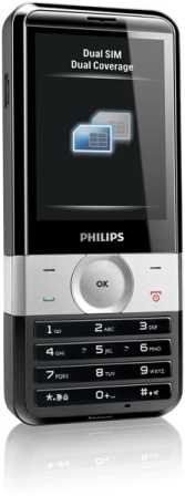 Philips Xenium X710 работает с двумя SIM-картами