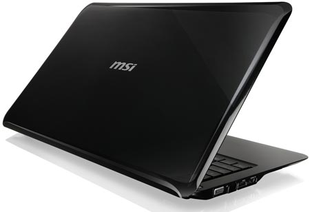MSI: сверхтонкие ноутбуки на Intel CULV