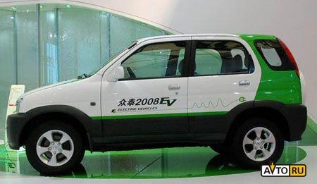 Китайский электромобиль проедет 400км на одной зарядке