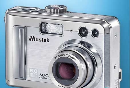 Недорогая 8 МП камера Mustek MDC-832Z