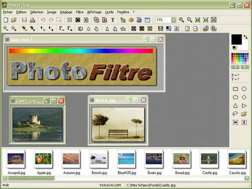 PhotoFiltre 6.2.2 - графический редактор