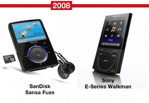 MP3-�����, Microsoft, Apple, Creative