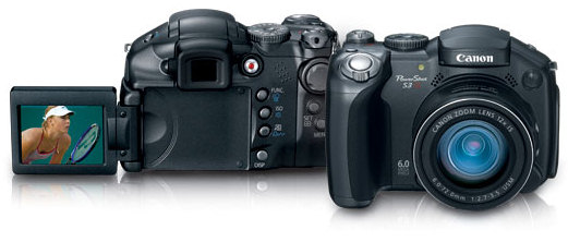 Canon PowerShot S3 IS - камера с 12-кратным зумом