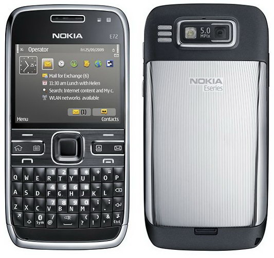 Nokia E72 появился на прилавках