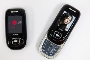 LG KF1100 – наполовину мобильник