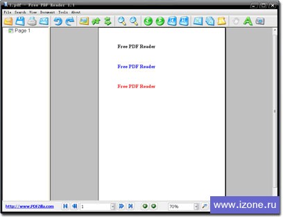 Free PDF Reader 1.1 - читалка PDF