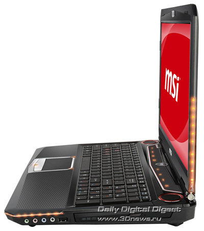 "Гламурный" игровой ноутбук MSI GT660