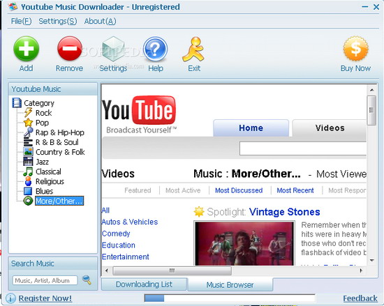 YouTube Music Downloader v3.6.2 Portable