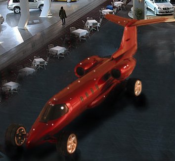 LimoJet - реактивный самолет в виде лимузина