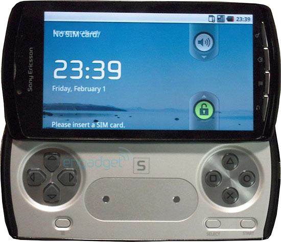 Замечены фото Sony Ericsson PlayStation Phone