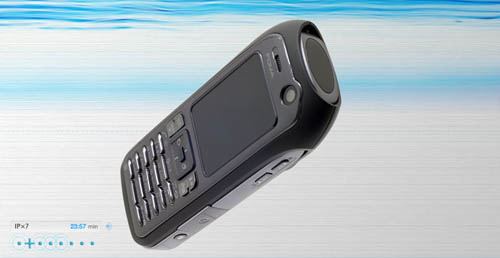 Sony Ericsson - водонепроницаемый телефон