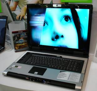 Acer Aspire 9800 - ноутбук на 20 дюймов