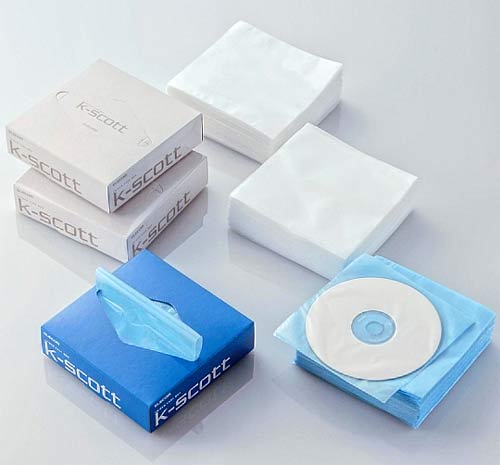 Одноразовые пакетики для дисков от Elecom