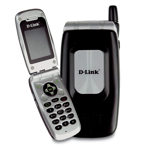 D-Link Wi-Fi телефон в формате раскладушки