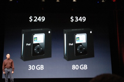 Apple представила обновленную линейку iPod
