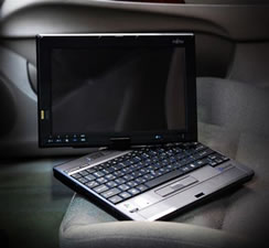 Fujitsu Lifebook P1610: маленький ноутбук