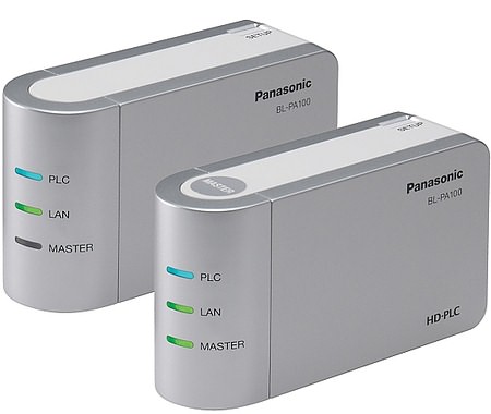Panasonic HD-PLC, 190 Мбит/с по электросети