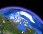 Google Earth 4.0.2746 - вид на Землю из космоса