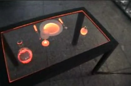 Удивительный стол с подсветкой