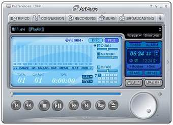 JetAudio v.7.0.2 - альтернатива Winamp-у