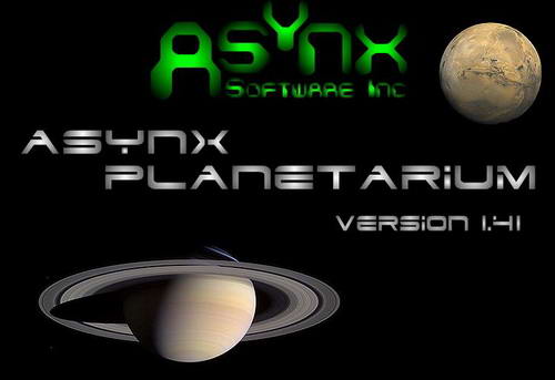 Asynx Planetarium 2.20 - планетарий на экране монитора