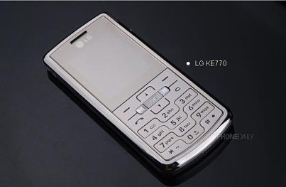 LG Shine KE770 - имиджевый телефон
