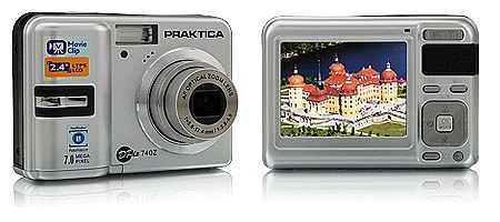 Praktica: анонс фотокамер DPix 740Z и luxmedia 7403