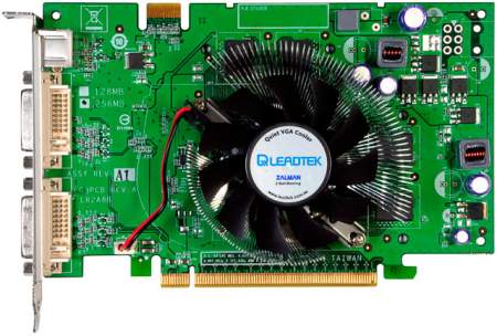Leadtek представляет разогнанную версию GeForce 8600 GT