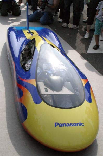 Panasonic Oxyride – электромобиль на AA батарейках