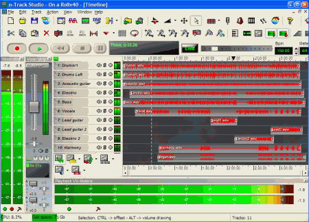 n-Track Studio v.5.1.0 Build 2290 Beta - студия звукозаписи