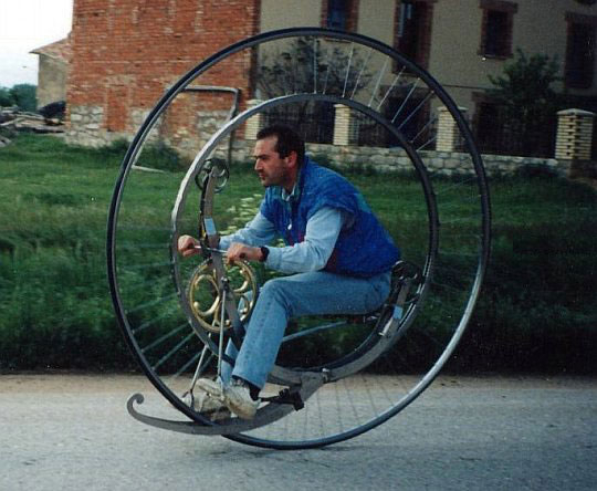 Самодельный моноцикл