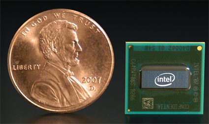 Intel Silverthorne будет работать на частотах до 1,7 ГГц
