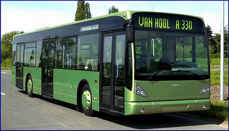 Автобус работающий на топливных батареях