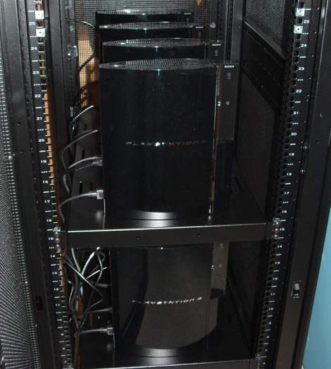 Суперкомпьютер из 16 приставок PlayStation 3