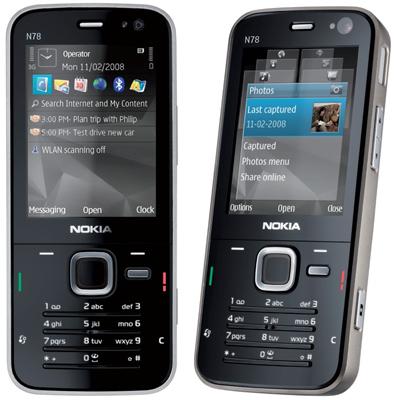 Мультимедийный смартфон Nokia N78