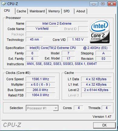 Intel, Core 2, Extreme QX9300