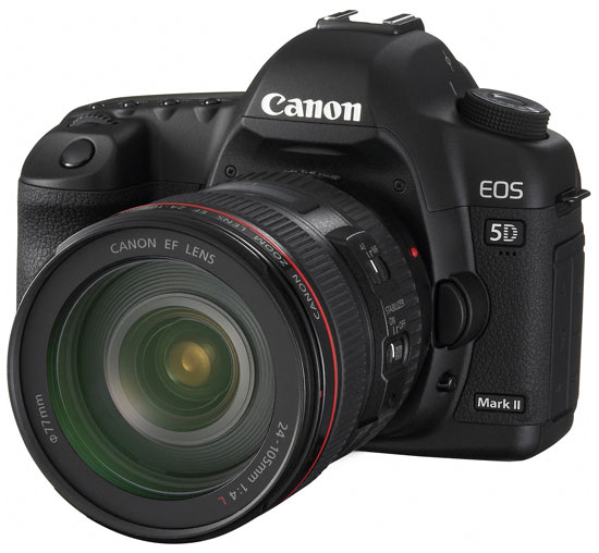 Full HD зеркалка Canon EOS 5D Mark II