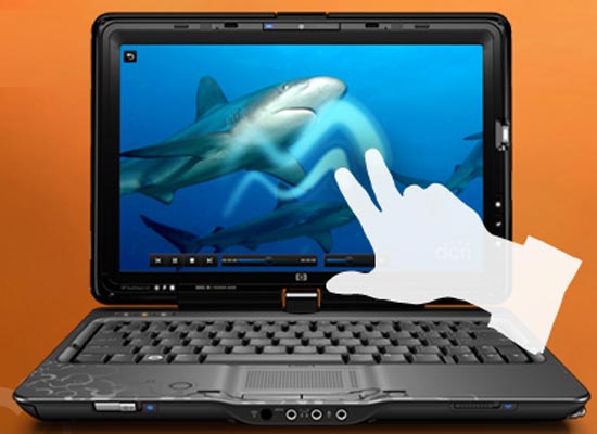 Сенсорный ноутбук HP TouchSmart tx2z