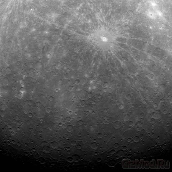 Первый снимок с орбиты Меркурия