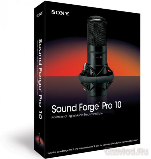 Sound Forge Audio Studio 10.0.178 - обработка звука