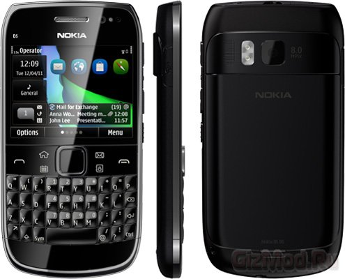 Nokia E6 и X7 с интерфейсом Symbian Anna