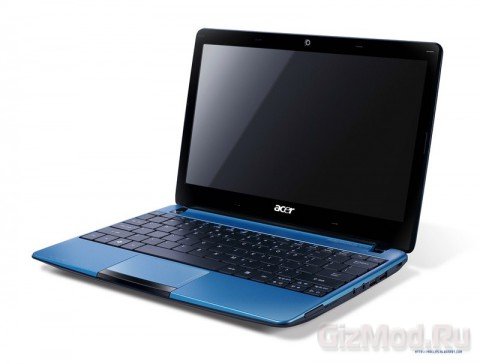 Acer выпустила симпатичный нетбук Aspire One 722