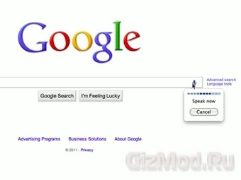 Google вводит голосовой поиск на ПК