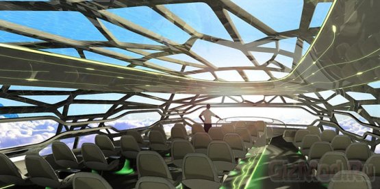 Прозрачные самолеты будущего Airbus