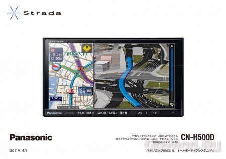 Навигаторы Panasonic Strada с управлением жестами