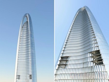 В Китае построят одно из самых высоких зданий в мире