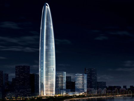 В Китае построят одно из самых высоких зданий в мире