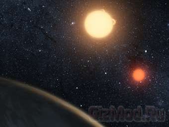 Обнаружена планетарная система из двух звезд
