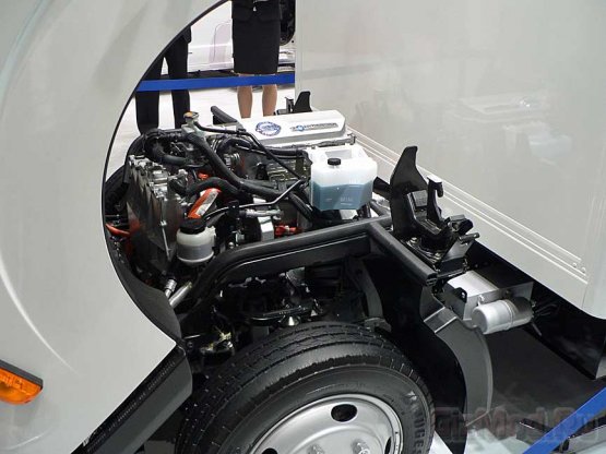 Электрогрузовик Nissan с мотором от легковушки
